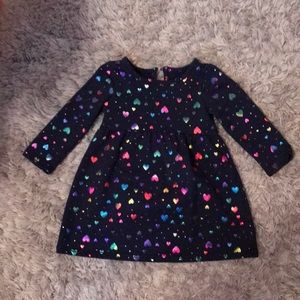 Jumping bean Toddler heart dress